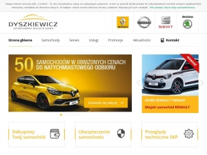 Renault Dyszkiewicz - nowoczesny salon samochodowy